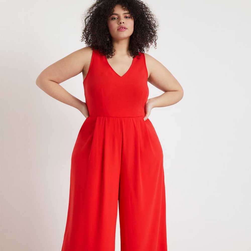 Eloquii Palazzo Pant Jumpsuit